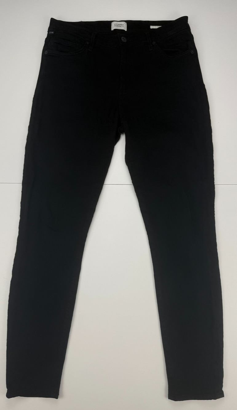Citizens of Humanity Rocket Ankle Jeans Women's 29 Black High Rise Skinny